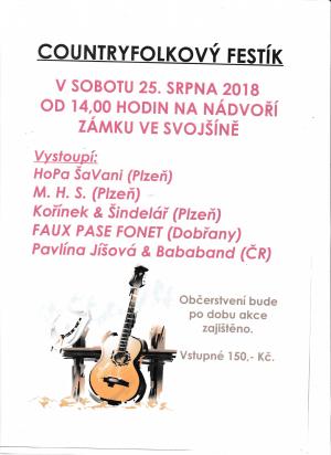 Festival - Svojšín